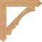 Ekena Millwork Balboa Arts & Crafts Smooth Bracket, Western Red Cedar, 5 1/2"W x 38"D x 38"H BKT06X38X38BOA03SWR - alternate 4